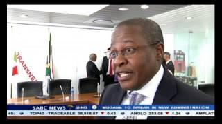 Transnet and Nedbank have signed a 1.1 billion rand funding agreement