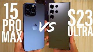 iPhone 15 Pro Max vs Samsung S23 Ultra - SPEED TEST!