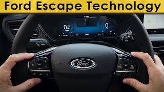 Steering Wheel and Cluster in the Ford Escape |  (2023-2024 models)