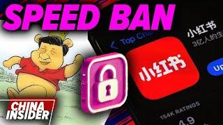 Speed running getting banned on Xiaohongshu