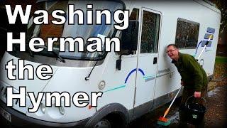 VLog: How to Wash Herman the Hymer