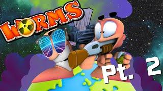 If I Was a Worm I'd Have No Friends | Worms Armageddon Feat. @MaloneFrog