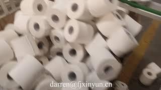 Good price automatic small toilet roll tissue paper cutting machine