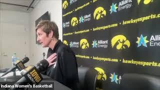 POSTGAME: Teri Moren, Yarden Garzon talk Indiana's win at No. 23 Iowa