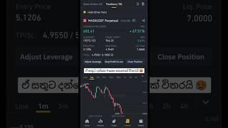 Binance Trading Sinhala | How to earn money online | Crypto forex | Bitcoin | #shorts #motivation