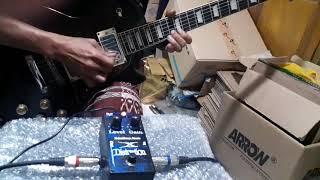 Efek gitar distorsi X helmisurya music custom Melodi Blues