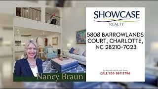 5808 Barrowlands Court, Charlotte, NC 28210 | Nancy Braun | Showcase Realty LLC