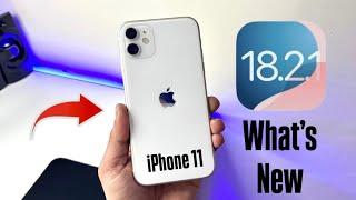 iOS 18.2.1 New Update on iPhone 11 - Whats New iPhone 11