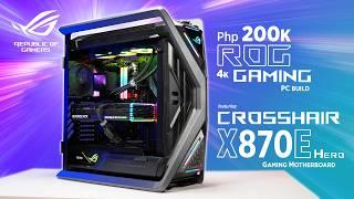 ₱200K ALL ROG 4K Gaming PC feat. ROG Crosshair X870E Hero [Ph]