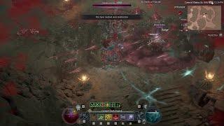 Diablo 4 Season5️⃣Necromancer PvPDarkness Blood Wave Necromancer vs Barrage Rogue