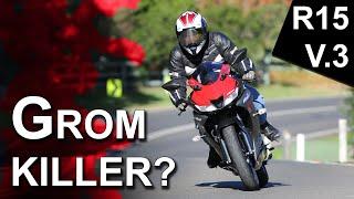 Is the Yamaha R15 V3 a Grom killer?