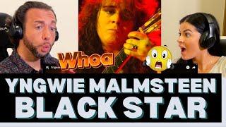 First Time Hearing Yngwie Malmsteen - Black Star Reaction - WHAT?! PLAYING WITH HIS TEETH?! 