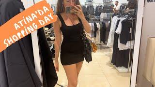 Atina’da Benimle Shopping Day| İngilizce Kurbanı Oldum| Sokak Vlogu