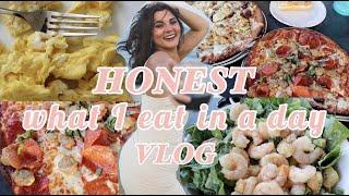 HONEST WHAT I EAT IN A DAY VLOG