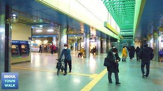 【4K】Seoul Subway Walk - 10-0-0-7. Gaebong Station [Guro-gu]┃개봉역 걷기 [구로구]