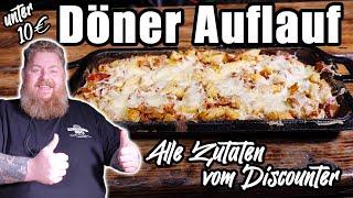 Döner Auflauf vom Grill unter 10 Euro - Alle Zutaten vom Discounter - BBQ & Grillen für jederman