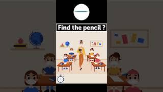 Where is Pencil ?  IQ TEST | Malayalam Riddles| Brain Test| Detective Riddles #shorts #viral