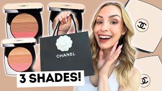 NEW CHANEL LES BEIGES HEALTHY GLOW SUN-KISSED POWDER  Light & Medium Coral, Rose Gold, REVIEW 2024