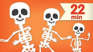 The Skeleton Dance + More | Dance Songs for Kids | Super Simple Songs