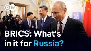 Why BRICS summit is one of Putin’s most important political events this year | DW News