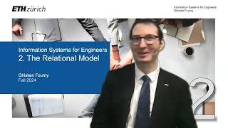 2. The relational model (1/3) - Information Systems for Engineers - ETH Zurich - Fall 2024