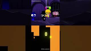 Come along down with me - HORROR VERSION PT 1 | Glow Bouncing Square