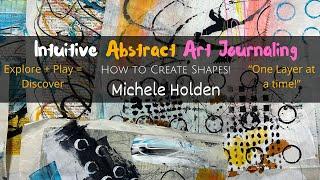 Mixed Media Art - Mixed Media Collage - How to Make Amazing Collage Papers - Quick & Easy!