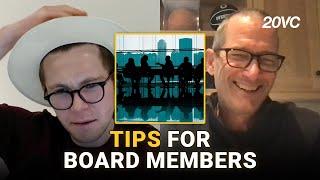 3 Tips for Board Members | Jeff Jordan from a16z