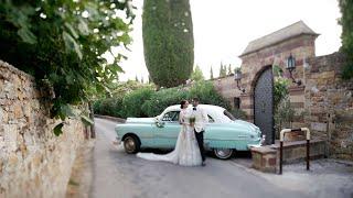 Gorgeous Greek American Orthodox destination wedding in Chios island | Wedding film in Greece ️