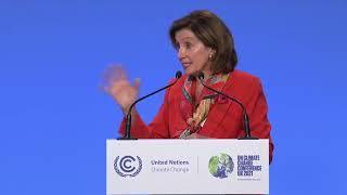 Abby Martin Confronts Nancy Pelosi Over Pentagon Spending at COP26