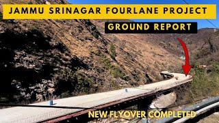 JAMMU SRINAGAR FOURWAY WORK UPDATE || NH44 GROUND REPORT