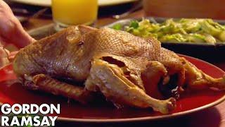 Crispy Roast Duck Pancakes with Black Bean Dipping Sauce | Gordon Ramsay