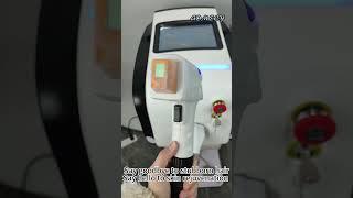 high power 808 didoe laser 3 wavelengths machine for hair removal  #beautymachine