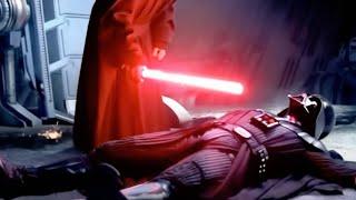 Star Wars - Darth Vader Attacks Emperor Palpatine