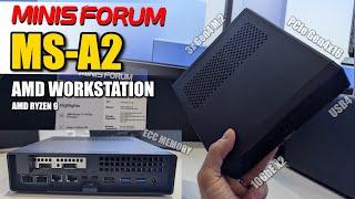 Minisforum MS-A2 Mini PC - The MS-01 KILLER?