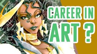 Art Career Planning and Re- Starting Art career Late in life speed paint fashion illustration