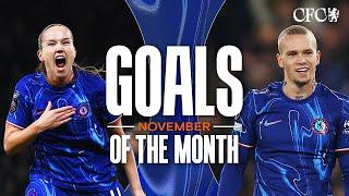 November Goals of the Month  | MUDRYK, REITEN, NETO, RAMIREZ and more! | Chelsea FC 2024/25