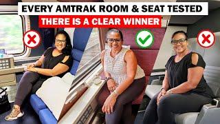 We Rode In Every Amtrak Seat & Sleeper Car Room And There Is A Clear Winner