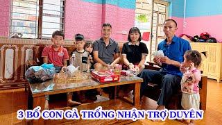 BA BỐ CON GÀ TRỐNG VƯỢT GẦN TRĂM CÂY SỐ XUỐNG NHÀ CHỦ KÊNH CHƠI VÀ NHẬN THÊM TRỢ DUYÊN