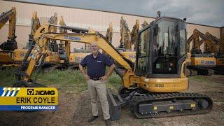 XE35U XCMG USA Mini Excavator - Machine Walkaround