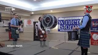 Allison North – Gold Medal Bass Drum – 4th Place – Winter Storm 2025