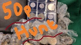 A 50p hunt - looking for commemerative 50ps (a Kew would be nice!)