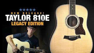 The Guitar That Started It All – Taylor 810e LEGACY Edition