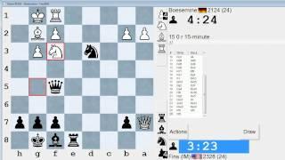 Standard Chess #116: Boesemine vs. IM Bartholomew (Tarrasch Defense)