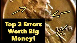 My Top 3 Valuable Error Coins To Hunt For Worth Big Money!