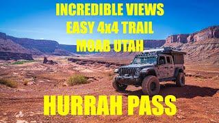 Incredible Views on an Easy Offroad Trail  Moab, Utah | Hurrah Pass