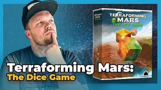 Terraforming Mars: The Dice Game - It's Dice in Space!