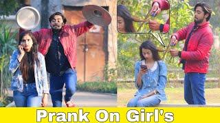 Best Reaction Prank On Girls | BY AJ-AHSAN