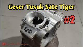 slide cylinder block crankcase tiger bolt |  welding aluminum |  aluminum brazing