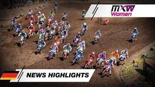 News Highlights WMX Race 1 |  2025 Liqui Moly MXGP of Germany